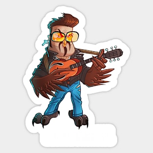 George Mich-OWL Sticker